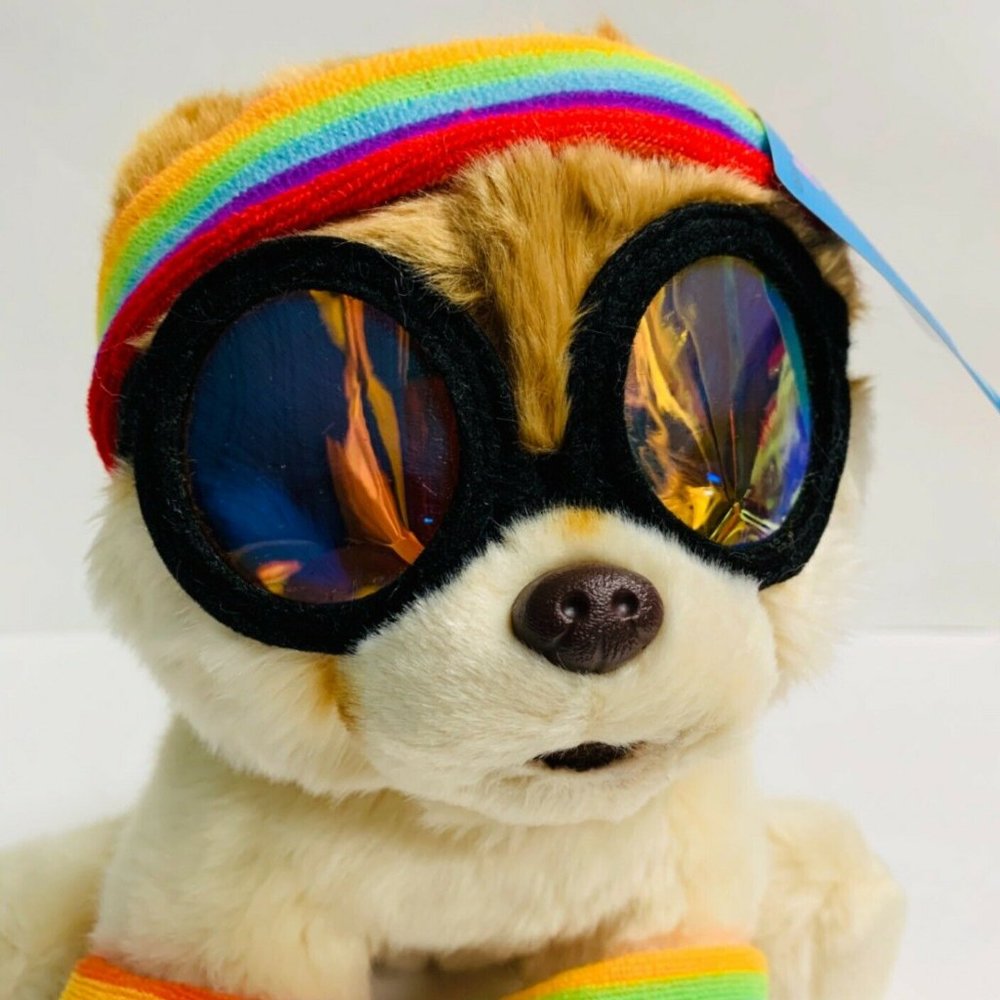 Boo The World Cutest Dog soft Plush Toy White